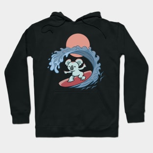 Surfing koala Hoodie